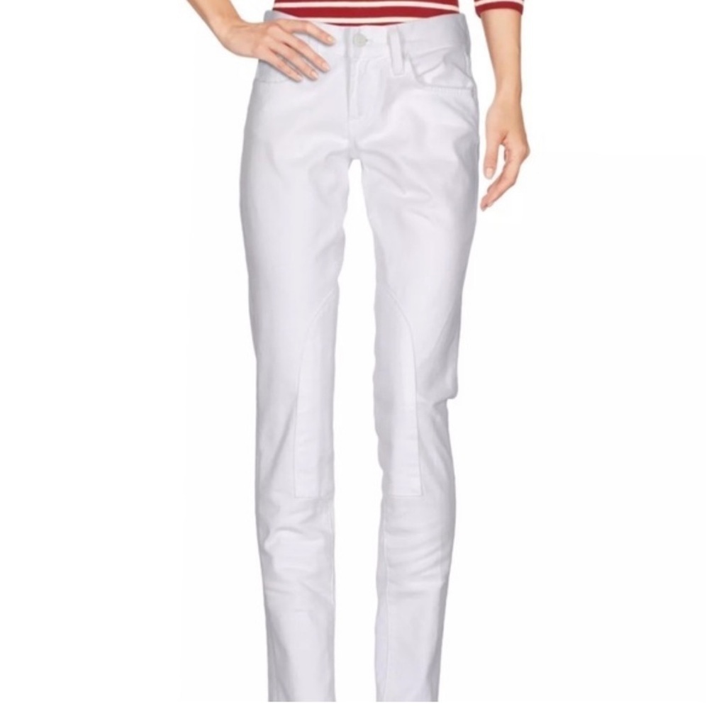 Ralph Lauren 380 Black Label The Skinny Denim Jeans White Preppy Women’s 29
